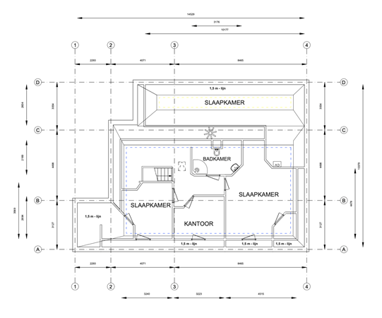 Floorplan - Hulsbrookstraat 7A, 7665 CE Albergen